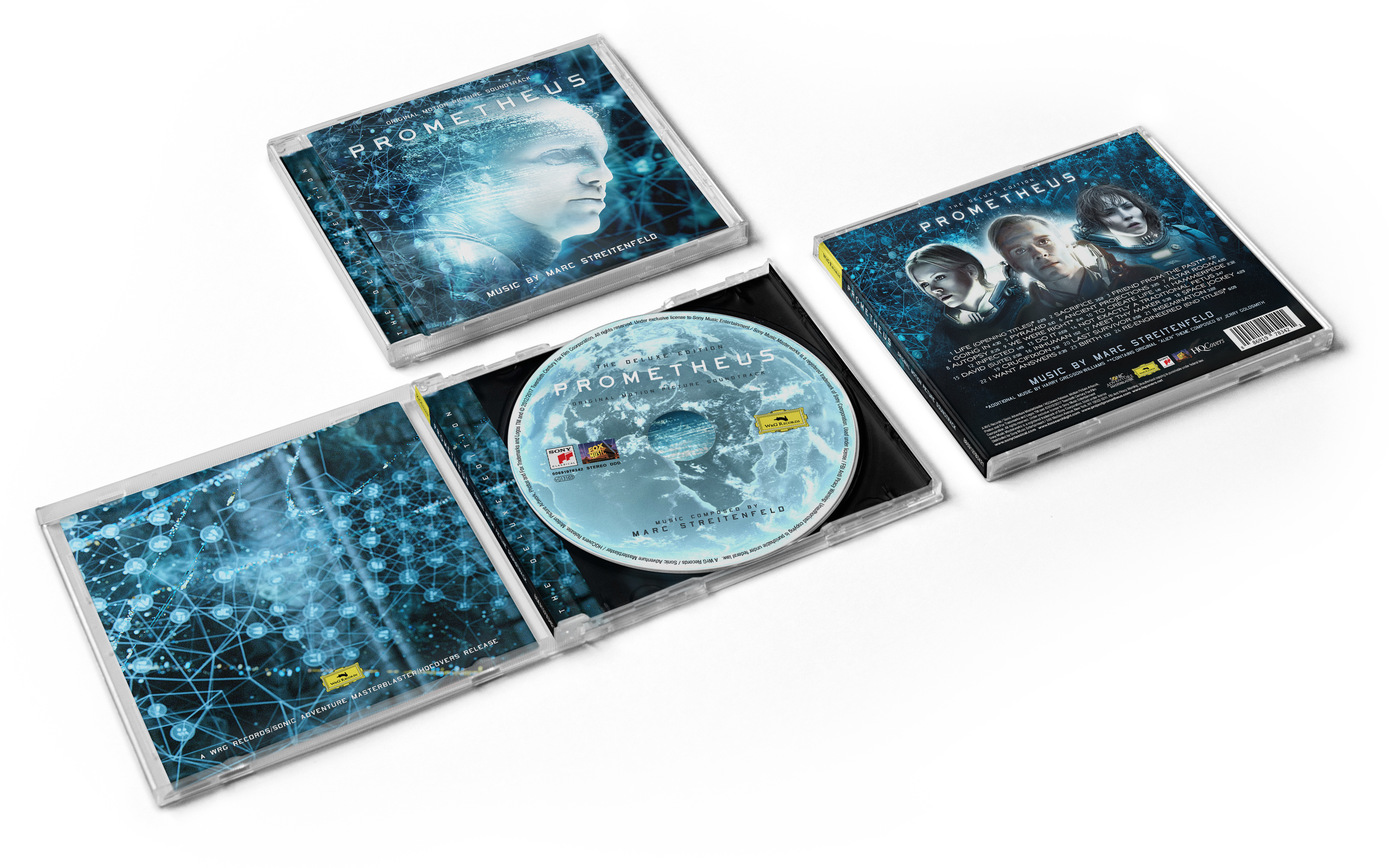 Prometheus (Deluxe Edition)” by Marc Streitenfeld, Harry Gregson